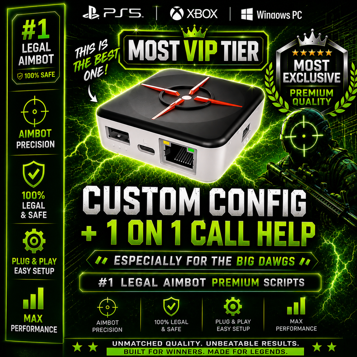 XIM Matrix Custom Config + 1-on-1 Support (Most VIP Tier)